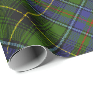 Papier Cadeau Clan MacInnes Tartan
