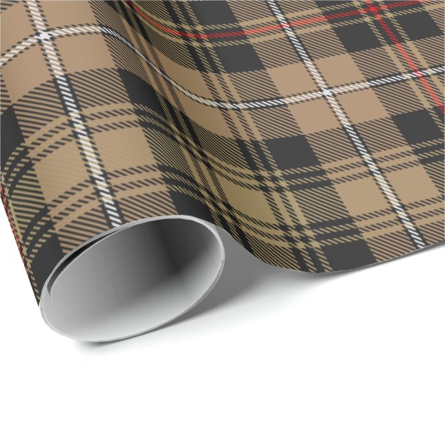 Papier Cadeau Clan MacKenzie Chasse papier d'enveloppement de ta (Coin rond)