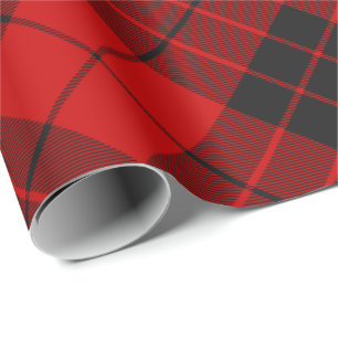 Papier Cadeau Clan Macleod de Raasay Tartan Rotated