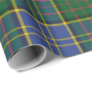 Papier Cadeau Clan MacMillan Chasse Tartan
