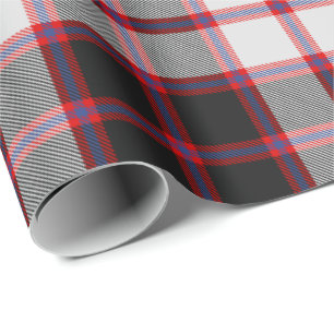 Papier Cadeau Clan MacPherson Chasse Tartan Papier d'enveloppeme