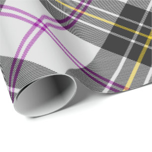 Papier Cadeau Clan MacPherson habillage Tartan papier enveloppan