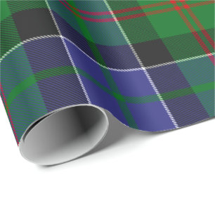 Papier Cadeau Clan Paterson Tartan