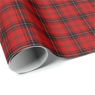 Papier Cadeau Clan Wemyss Tartan