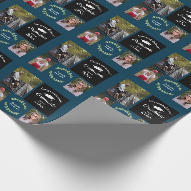Papier Cadeau Classe de la 3e cérémonie de remise des diplômes d (Coin)
