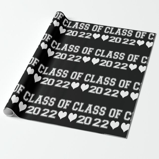 Papier Cadeau Classe De Papier D'Emballage 2022 (Déroulé)