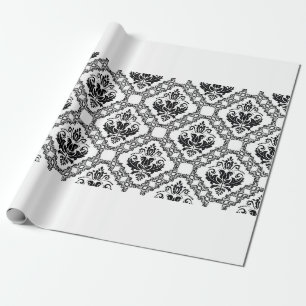 Papier Cadeau Classic seamless vintage pattern. Damask orient or