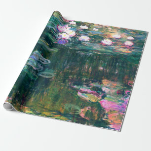 Papier Cadeau Claude Monet - Lys d'eau (1917)