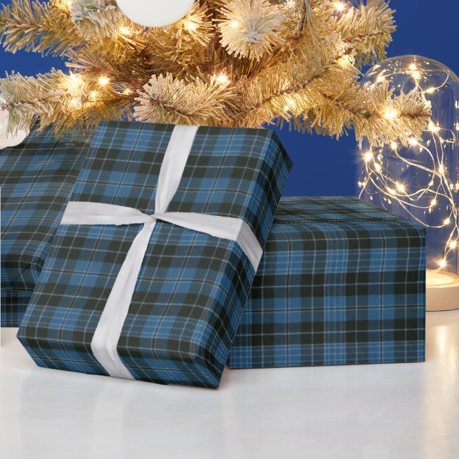 Papier Cadeau Clergé original écossais Tartan (Vacances)