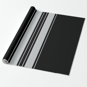 Papier Cadeau Cliquez sur Personnaliser pour modifier Gris en co