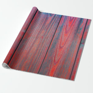 Papier Cadeau Closeup de vieilles planches de bois texture backg