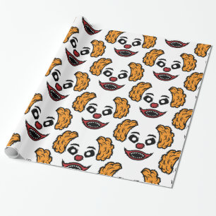 Papier Cadeau Clown effrayant Thunder_Cove