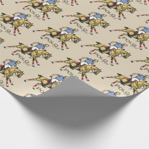 Papier Cadeau club de polo équestre