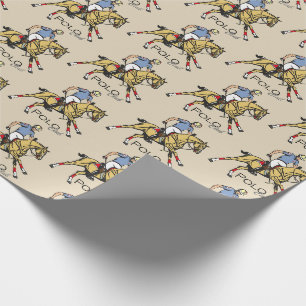 Papier Cadeau club de polo équestre