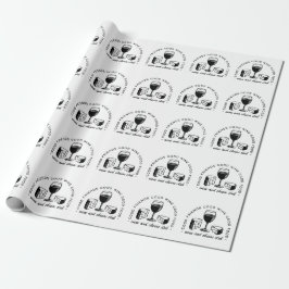 Papier Cadeau Club des amateurs de vin et de fromage