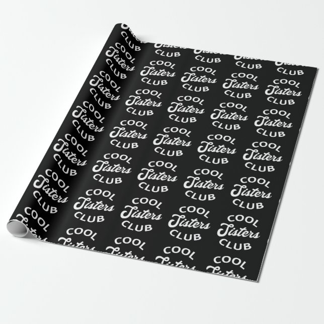Papier Cadeau Club des Sœurs Cool I (Déroulé)
