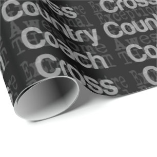 Papier Cadeau Coach cross-country Extraordinaire