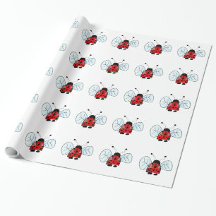 Papier Cadeau Coccinelle