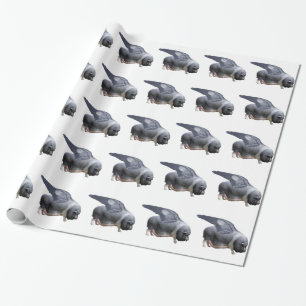 Papier Cadeau cochon volant