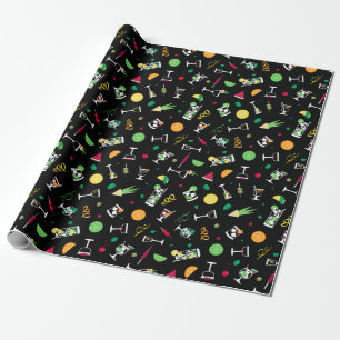 Papier Cadeau Cocktails Motif