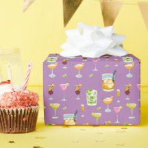 Cocktails Papier Motif