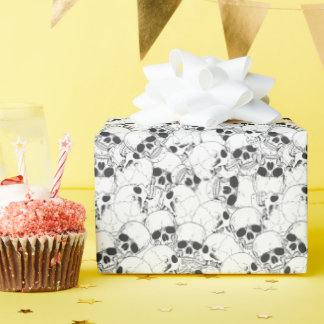 Papier Cadeau code QR Halloween