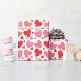 Papier Cadeau Cœur d'amour