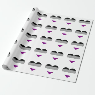 Papier Cadeau Coeur de la fierté sexuelle