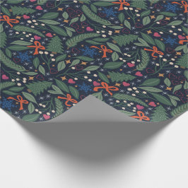 Papier Cadeau Coeur de la forêt - Rouleau de papier d'enveloppem