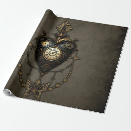 Papier Cadeau Coeur de vapeur,