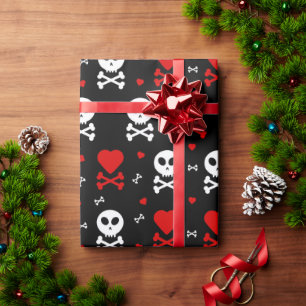 Papier Cadeau Coeur Et Tronc Du Crâne