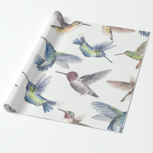 Papier Cadeau Colibri