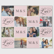 Collage de photos de la Saint-Valentin