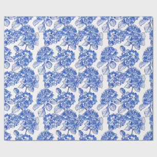 Papier cadeau Collection Blue Hydrangeas