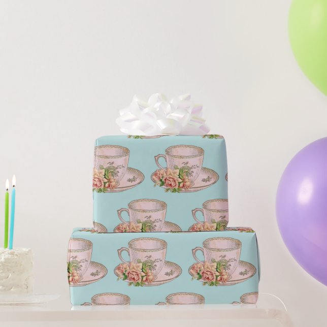 Papier Cadeau Collection Cambridge, Tea Time (Cadeaux de fête)
