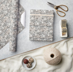 Papier Cadeau Collection d'animaux Abstraits amusants