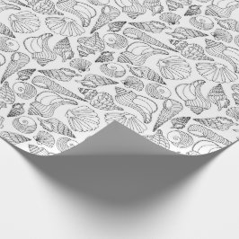 Papier Cadeau Colorez vos propres coquillages