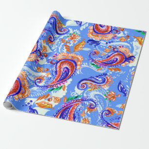 Papier Cadeau Colorful paisible sans couture motif