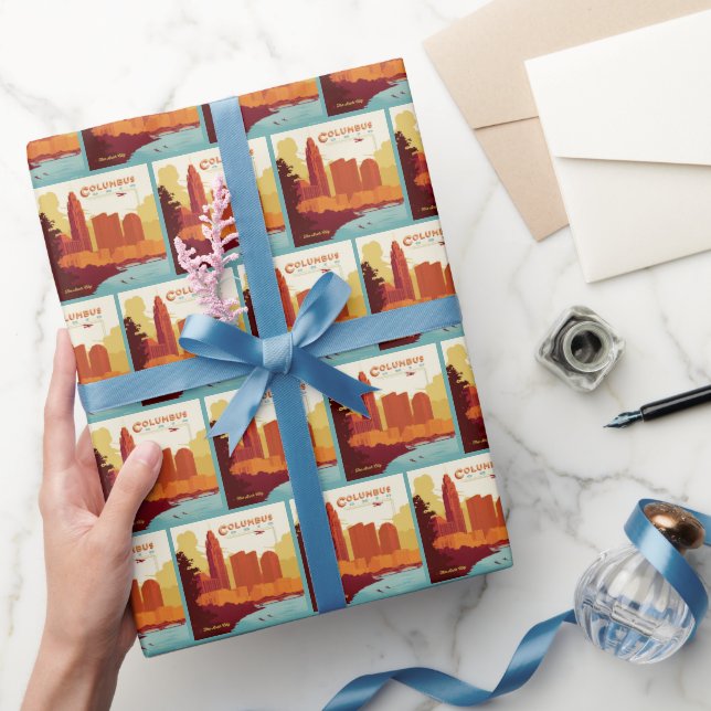 Papier Cadeau Columbus Ohio | Arch City (Cadeaux)