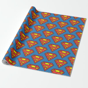 Papier Cadeau Comics DC   Superman   Logo classique