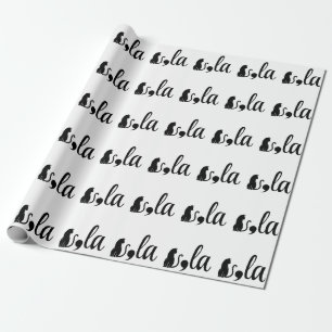 Papier Cadeau Comma La Kamala Harris - mère de chat pour Kamala 