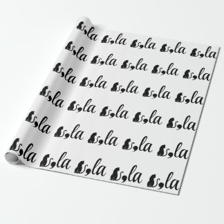 Papier Cadeau Comma La Kamala Harris - mère de chat pour Kamala 