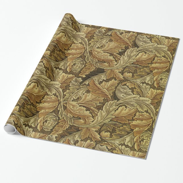 Papier Cadeau Conception #2 de William Morris chez SusieJayne (Déroulé)