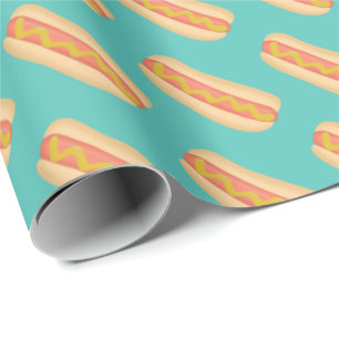 Papier Cadeau Conception cool Hot dogs