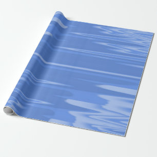 Papier Cadeau Conception de l'onduleur bleu