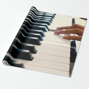 Papier Cadeau Conception de piano cool