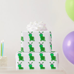 Papier Cadeau Conception de sauterelle