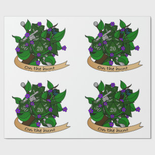 Papier Cadeau Conception des dés des Rangers