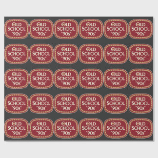 Papier Cadeau Conception d'étiquette de malt liquor Old School 9