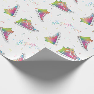 Papier Cadeau Conception haut de gamme basket couleur Cravate
